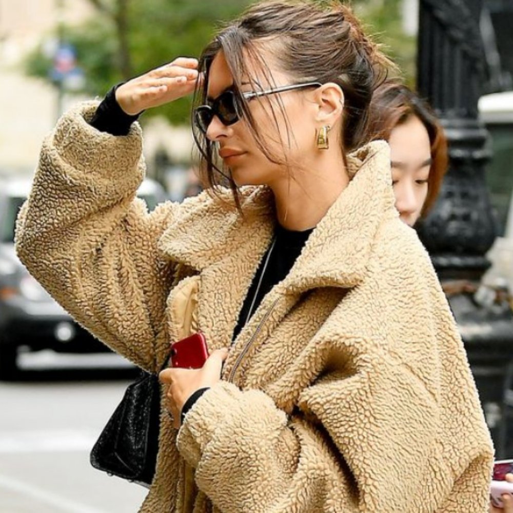 I.AM.GIA Teddy Pixie Coat Caramel - Picture 4 of 5